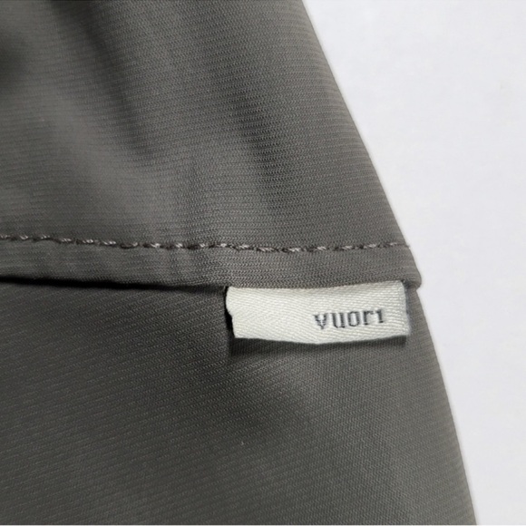 Vuori Women's Miles Ankle Pant Sz L In Ash (olive green) - Picture 3 of 3